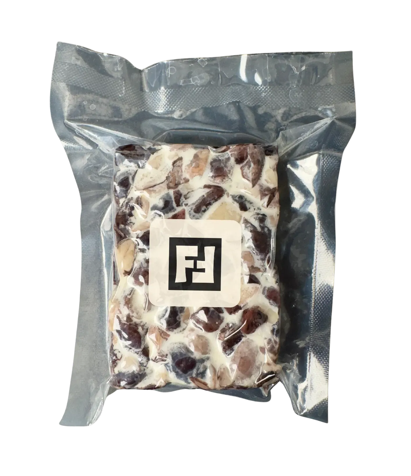Käferbohnen Tempeh in Verpackung mit Logo ohne Hintergrund