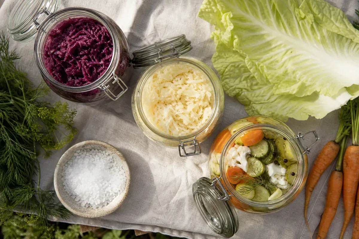 tipps-cover-fermentiertes-gurken-relish – Fermentiertes Gurken-Relish in einem Glas